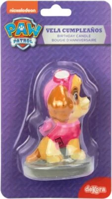 3D-Torten-/Kuchenkerze Paw Patrol Skye