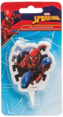 Torten-/Kuchenkerze Spider-Man