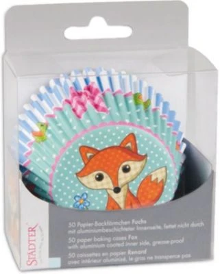 STÄDTER Papier-Backförmchen Maxi Fuchs, 50 Stück 2 STÄDTER Papier-Backförmchen Maxi Fuchs, 50 Stück – Bild 2