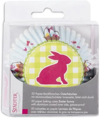 STÄDTER Papier-Backförmchen Maxi Osterhase, 50 Stück 2 STÄDTER Papier-Backförmchen Maxi Osterhase, 50 Stück – Bild 2