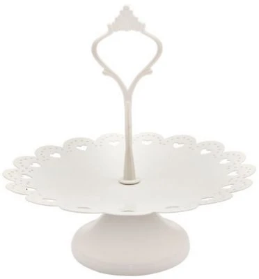 Rico Design Etagere 1-stufig Weiss 1 Rico Design Etagere 1-stufig Weiss