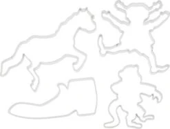 Micki Pippi Langstrumpf Ausstecher