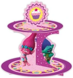 Procos Gebäckständer/Cupcakeständer Étagère Trolls