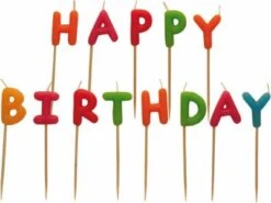 Riethmüller Kerzenset Happy Birthday