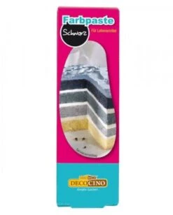 Dekoback Schwarze Farbpaste Zum Einfärben Von Lebensmitteln Backzubehör