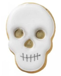 Ausstecher Totenkopf 7cm | Edelstahl Backzubehör -Backfreude Angebote Store 23901199 03