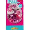 Dekoback Rosa & Lila Rosen Aus Esspapier Für Hochzeits- & Geburtstags Torten Backzubehör