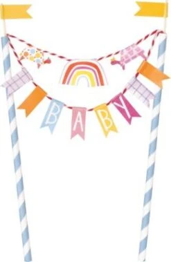 PARTYSTROLCHE® Tortendekoration Babyparty, 20 Cm
