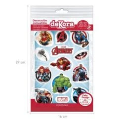 DeKora Essbare Mini-Tortenaufleger Avengers Hulk Thor Iron Man 9 DeKora Essbare Mini-Tortenaufleger Avengers Hulk Thor Iron Man -Backfreude Angebote Store 26462036 05