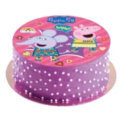 Essbare Tortenaufleger Peppa Wutz (Peppa Pig) 20cm 6 Essbare Tortenaufleger Peppa Wutz (Peppa Pig) 20cm -Backfreude Angebote Store 26462076 03