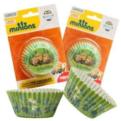 DeKora Muffinförmchen Mit Minions Motiv Zum Geburtstag, 25 Stk., Grün 6 DeKora Muffinförmchen Mit Minions Motiv Zum Geburtstag, 25 Stk., Grün -Backfreude Angebote Store 26482981 03