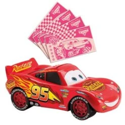 DeKora Spardose Cars Mit Essbaren Geldscheinen, Als Tortendeko