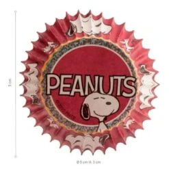 DeKora Muffinförmchen Snoopy Peanuts, Dunkelrot, 50 Stk., 5 X 3cm Höhe -Backfreude Angebote Store 26575929 04