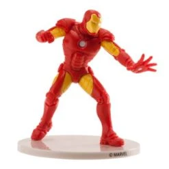 DeKora Tortendeko Figur Iron Man Von Den Avengers, 8,5cm, Tortenfigur Geburtstag