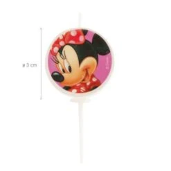 DeKora Geburtstagskerzen Rund Disney Mickey Minnie Mouse, 5 Stück -Backfreude Angebote Store 26597076 03