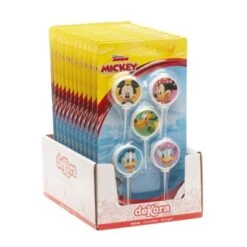 DeKora Geburtstagskerzen Rund Disney Mickey Minnie Mouse, 5 Stück -Backfreude Angebote Store 26597076 05