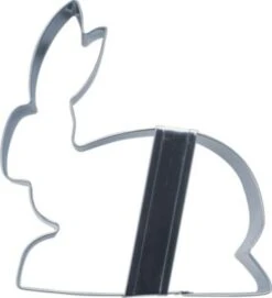 STÄDTER Ausstechform Keksausstecher Hase Liegend, 9,5 Cm