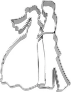 STÄDTER Ausstechform Keksausstecher Brautpaar, 8 Cm