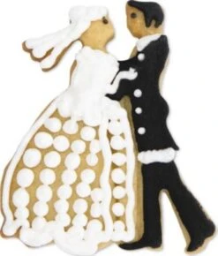 STÄDTER Ausstechform Keksausstecher Brautpaar, 8 Cm -Backfreude Angebote Store 26597557 03