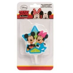 DeKora Geburtstagskerze Mit Disney Mickey Und Minnie Mouse, 7.5cm, Tortendeko Kindergeburtstag 8 DeKora Geburtstagskerze Mit Disney Mickey Und Minnie Mouse, 7.5cm, Tortendeko Kindergeburtstag -Backfreude Angebote Store 27185500 04