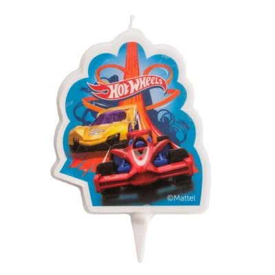 DeKora Geburtstagskerze Mit Hot Wheels Motiv, 7.5cm, Tortendeko Kindergeburtstag 1 DeKora Geburtstagskerze Mit Hot Wheels Motiv, 7.5cm, Tortendeko Kindergeburtstag