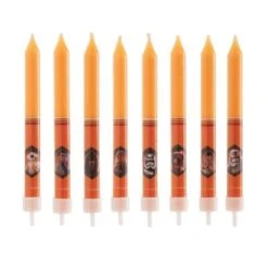 DeKora Geburtstagskerzen Mit Star Wars Motiv, 8 Kerzen, 9cm, Tortendeko