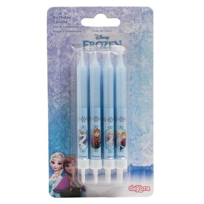 DeKora Geburtstagskerzen Mit Disney Frozen Motiv, 8 Kerzen, 9cm, Tortendeko 4 DeKora Geburtstagskerzen Mit Disney Frozen Motiv, 8 Kerzen, 9cm, Tortendeko – Bild 4
