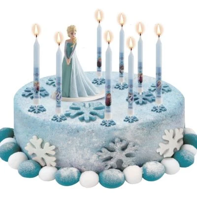 DeKora Geburtstagskerzen Mit Disney Frozen Motiv, 8 Kerzen, 9cm, Tortendeko 6 DeKora Geburtstagskerzen Mit Disney Frozen Motiv, 8 Kerzen, 9cm, Tortendeko – Bild 6