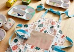 Recycelte Kinder Baumwoll-Kochschürze Woodland 40 X 55 Cm Kinderschürzen -Backfreude Angebote Store 27474488 03