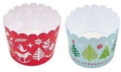 Rico Design Muffinförmchen Weihnachten, 12-tlg.